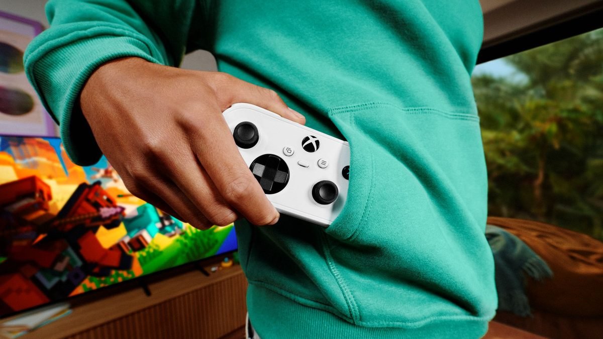 Controle Xbox Nano, o menor da linha