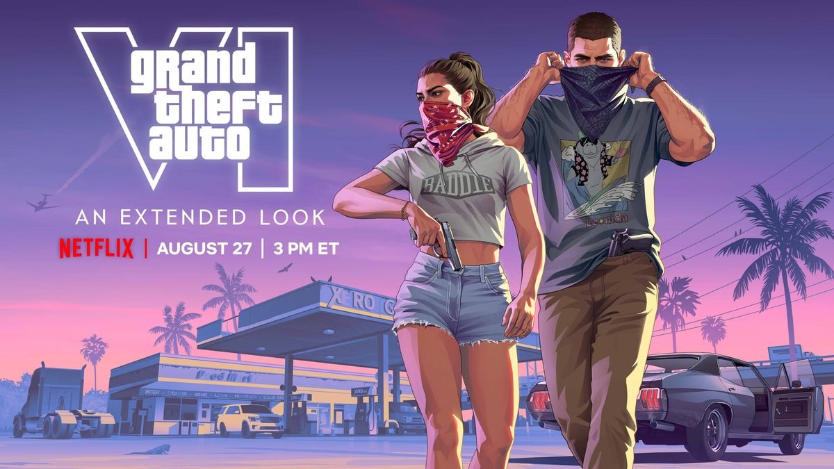 Imagem oficial do anúncio de Grand Theft Auto VI: An Extended Look