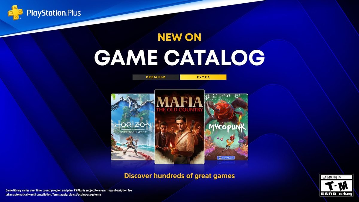 Arte do PlayStation Plus Game Catalog de outubro de 2026