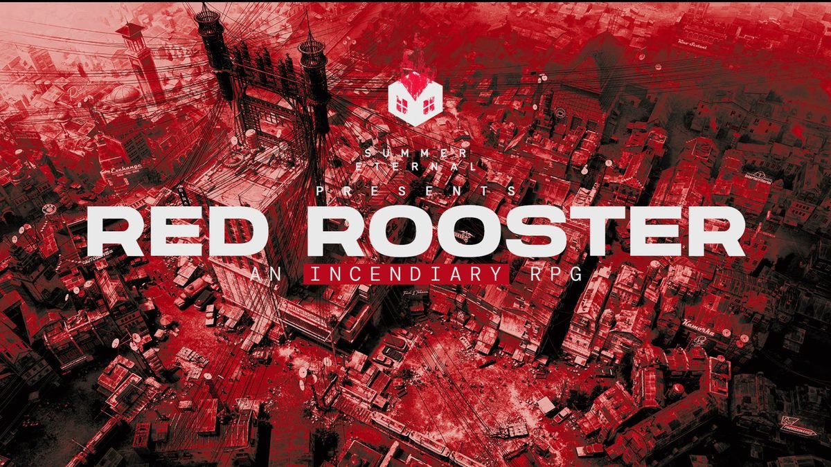 Imagem de divulgação de Red Rooster, RPG do estúdio Summer Eternal