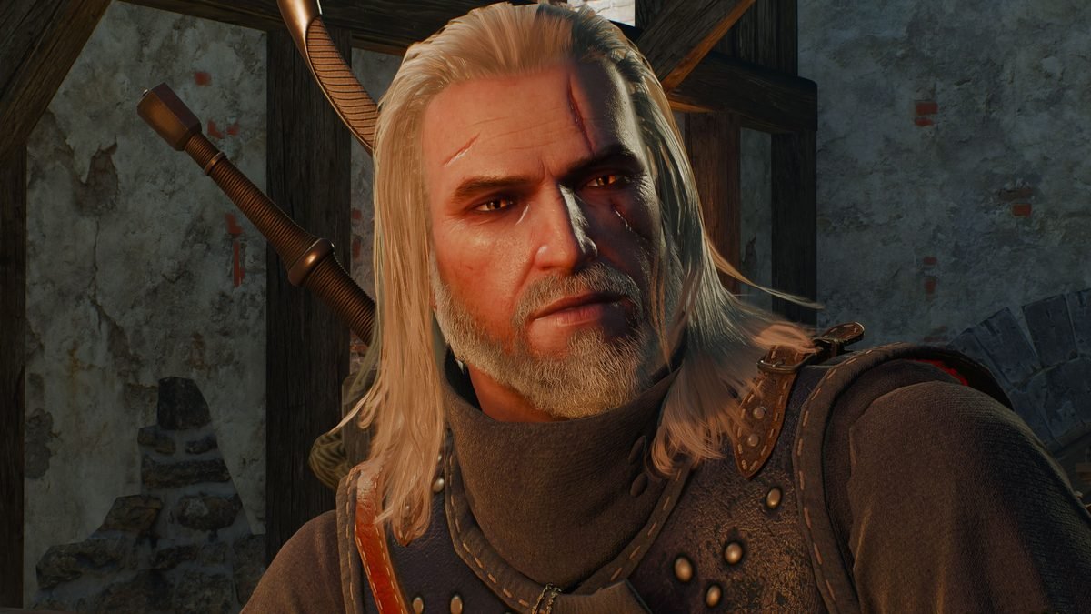 Geralt em The Witcher 3 Remastered
