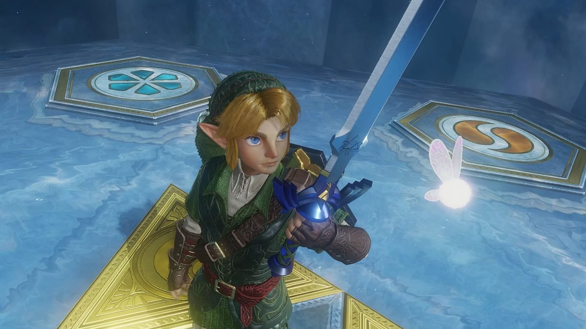 Arte do remake de Zelda: Ocarina of Time